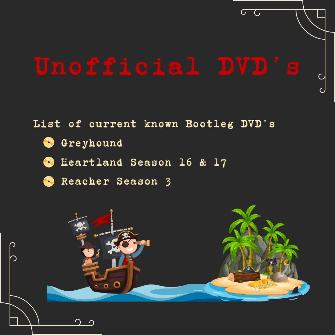 Unofficial DVD's