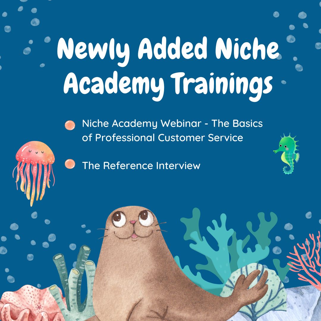 Newly Added Niche Academy Trainings 