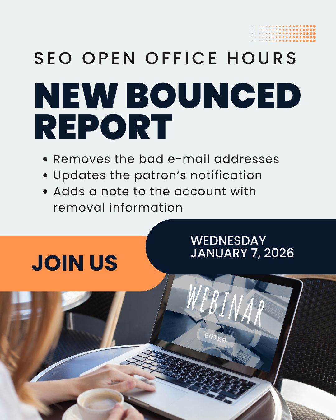 SEO Open Office Hours - New Bounced Report